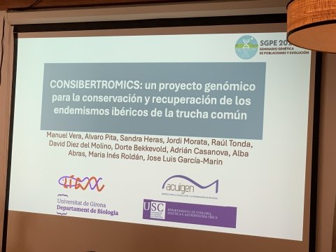 Participación en el XXIV Seminario de Genética de Poblaciones y Evolución (SGPE) de la Sociedad Española de Genética (SEG).